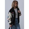 Kaşe Biker Ceket - Siyah 151411 Kaşe Biker Ceket - Siyah 151411