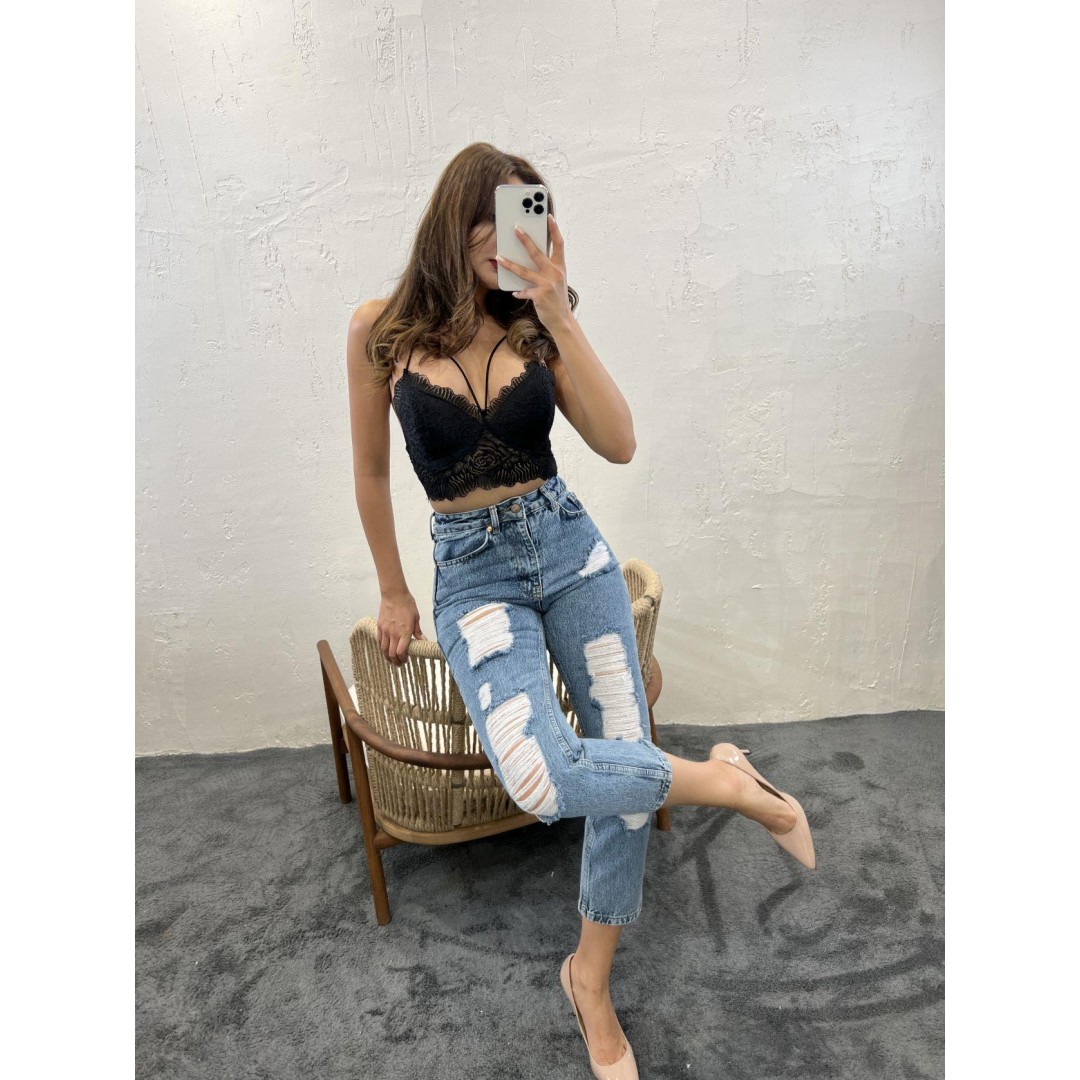 5998 KOT PANTOLON-MAVİ - 142739 5998 KOT PANTOLON-MAVİ - 142739