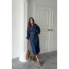 Mavi Tencel Uzun Kollu Elbise - 161532 Mavi Tencel Uzun Kollu Elbise - 161532