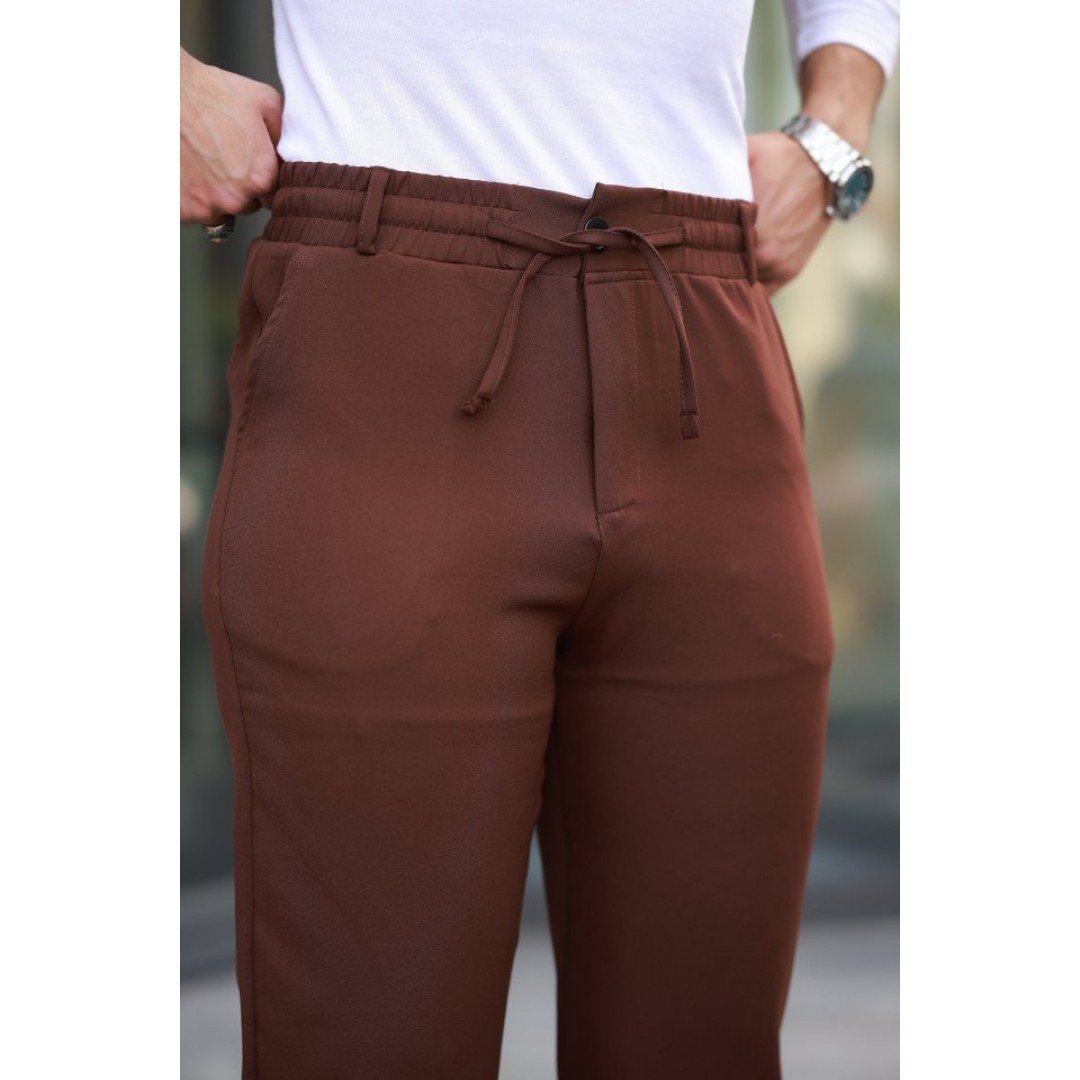 Erkek Beli Bağcıklı Jogger Pantolon - 160452 Erkek Beli Bağcıklı Jogger Pantolon - 160452