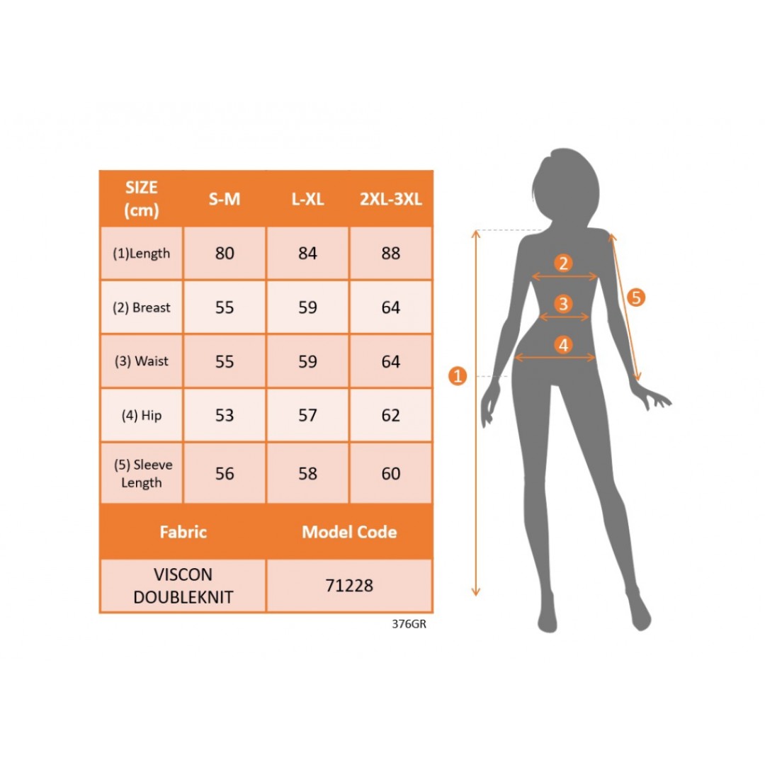 Kadın Uzun Kollu Bisiklet Yaka Kısa Viskon Iki Iplik Elbise - 136578 Kadın Uzun Kollu Bisiklet Yaka Kısa Viskon Iki Iplik Elbise - 136578