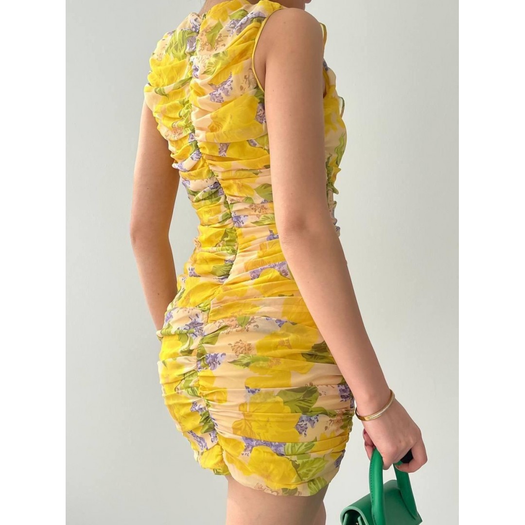 Lenisa Fırfırlı Mini Boy Elbise - 147510 Lenisa Fırfırlı Mini Boy Elbise - 147510