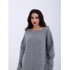 43221 TRİKO ARKA V SALAŞ KAZAK-GRİ - 144048