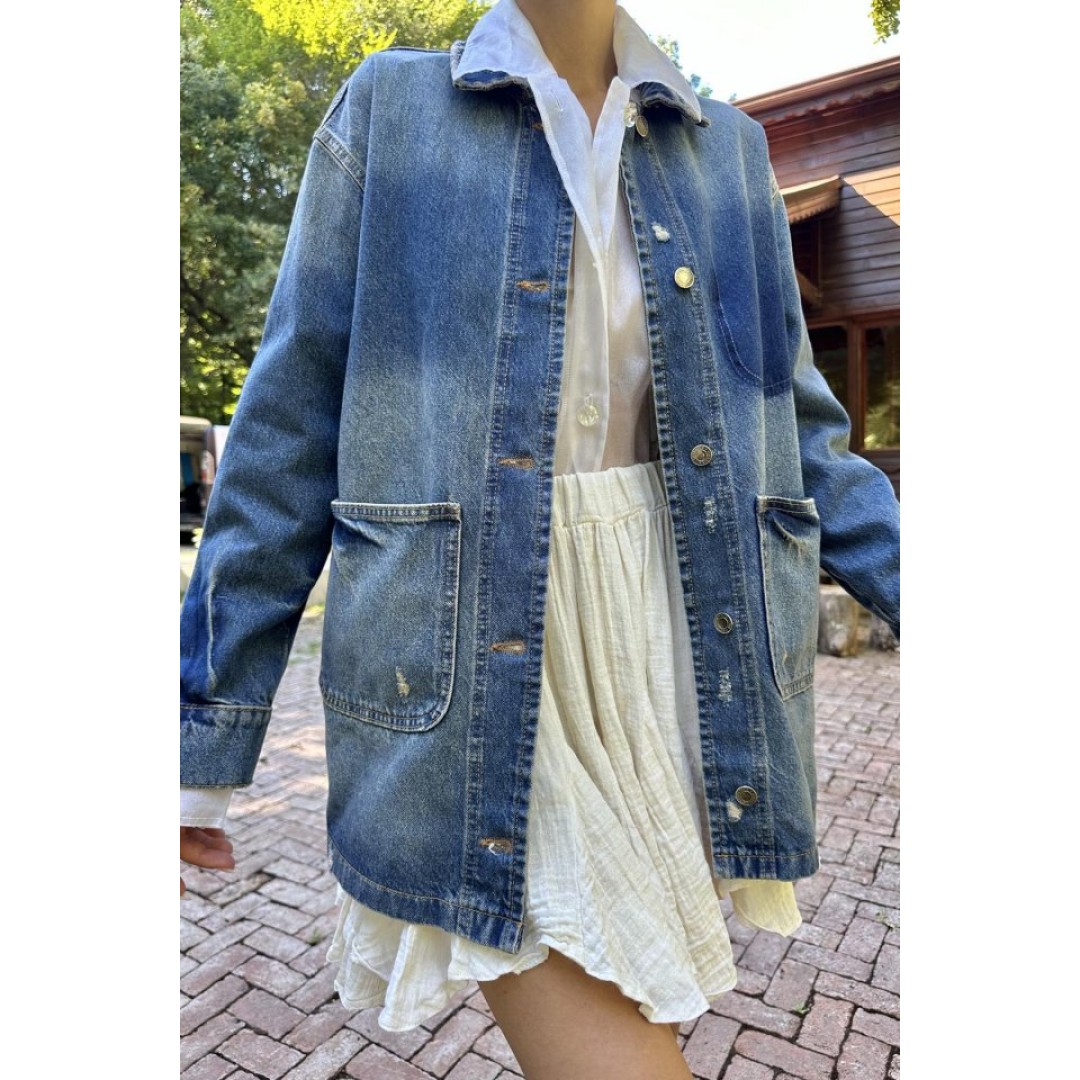 Mavi Vintage Kot Ceket 152124 Mavi Vintage Kot Ceket 152124