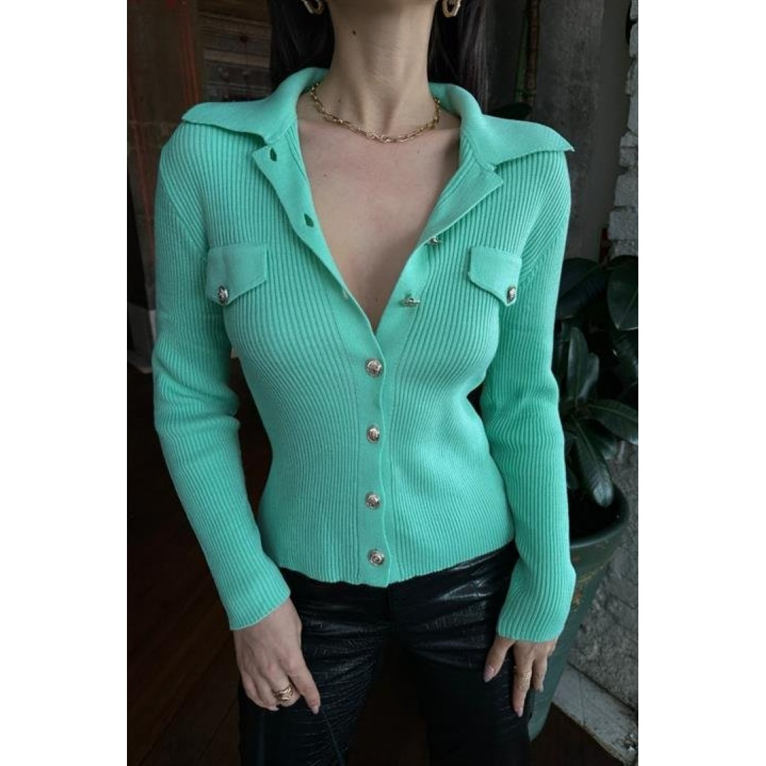 Houston Fitilli Triko Hırka 1287-15 155700 Houston Fitilli Triko Hırka 1287-15 155700