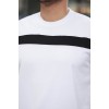 Erkek şerit Detaylı Kısa Kollu T-shirt - 160885 Erkek şerit Detaylı Kısa Kollu T-shirt - 160885