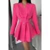 CEKET ELBİSE PENS DETAYLI - Pembe - 153803 CEKET ELBİSE PENS DETAYLI - Pembe - 153803