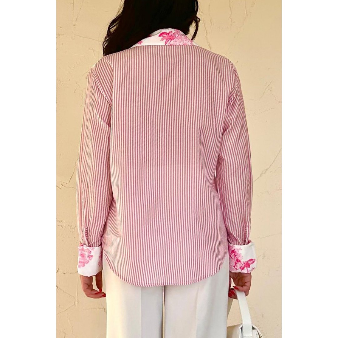 Pembe Garnili Gömlek 154458 Pembe Garnili Gömlek 154458