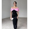 Pembe Önü Fiyonklu Elbise 154273 Pembe Önü Fiyonklu Elbise 154273