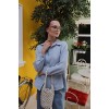 Müslin Uzun Kol Gömlek - Bebe Mavisi 151609 Müslin Uzun Kol Gömlek - Bebe Mavisi 151609
