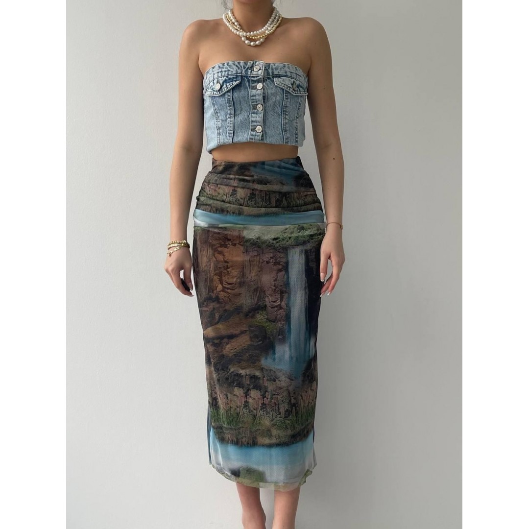 Lara Transparan Midi Etek 147506