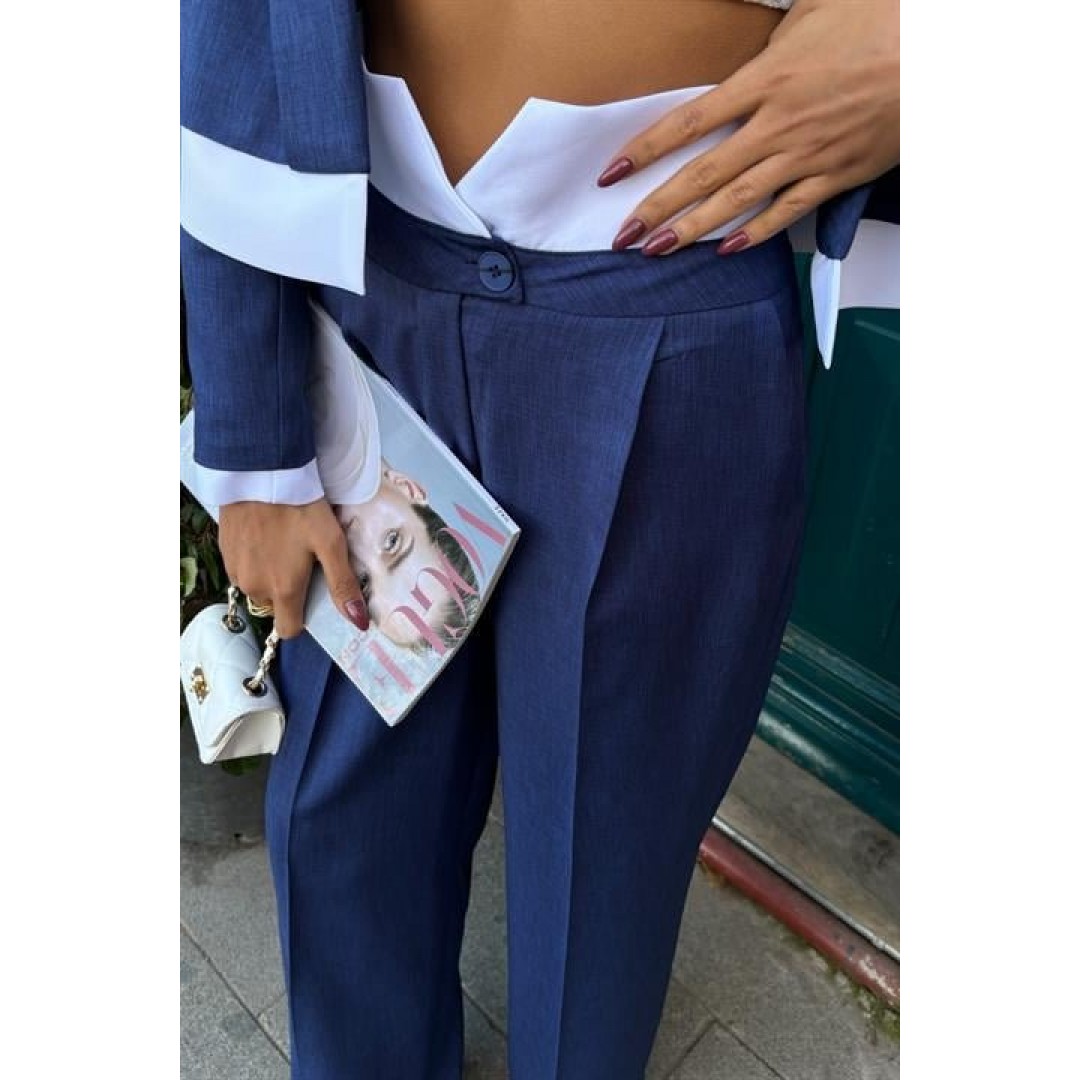 Audrey Crop Ceket Takım 10106 - 158620 Audrey Crop Ceket Takım 10106 - 158620