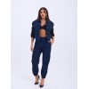 6627 KOT PANTOLON-MAVİ 143087