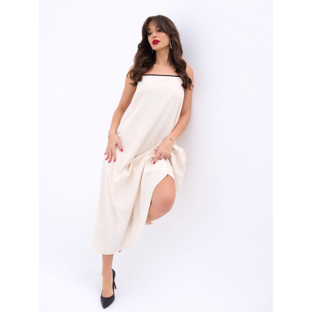 7103 ELBİSE-BEJ 143715 7103 ELBİSE-BEJ 143715