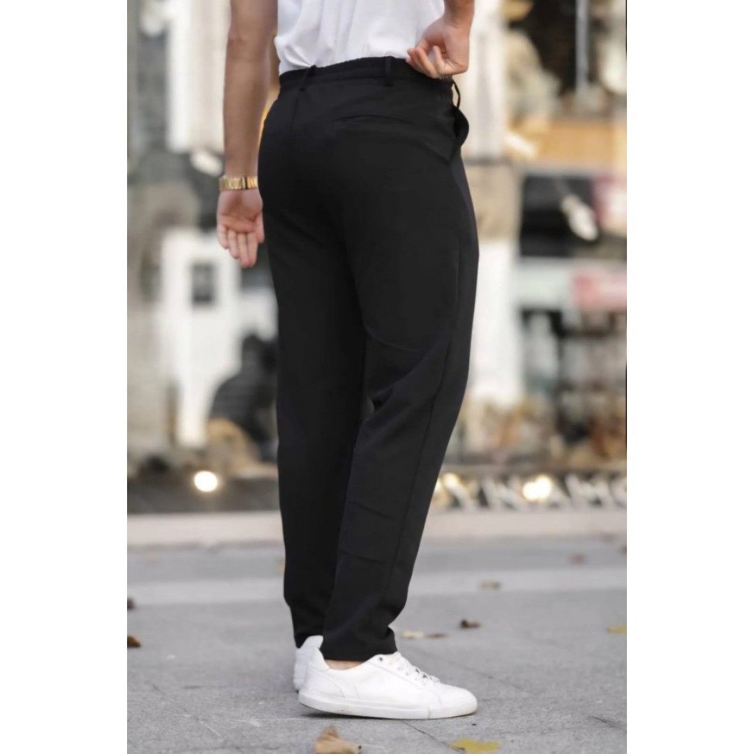 Erkek Beli Bağcıklı Jogger Pantolon - 156760