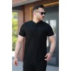 Erkek Hakim Yakalı Kısa Kollu Pamuklu T-shirt 161513 Erkek Hakim Yakalı Kısa Kollu Pamuklu T-shirt 161513