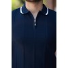 Erkek Yakalı Fermuarlı Kısa Kollu T-shirt 161508 Erkek Yakalı Fermuarlı Kısa Kollu T-shirt 161508