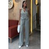 Halter Yaka Yelekli Modal Takım 10144 159112 Halter Yaka Yelekli Modal Takım 10144 159112