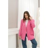 Pembe Eteği Lastikli Ceket - 153981 Pembe Eteği Lastikli Ceket - 153981