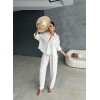 OMUZ SAÇAK DENİZ KABUĞU GÖMLEK - PANTOLON TAKIM - Ekru 152494 OMUZ SAÇAK DENİZ KABUĞU GÖMLEK - PANTOLON TAKIM - Ekru 152494
