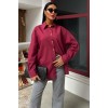 Klasik Oversize Poplin Gömlek 3421 158453