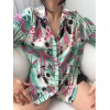 Desenli Oversize Gömlek 158154