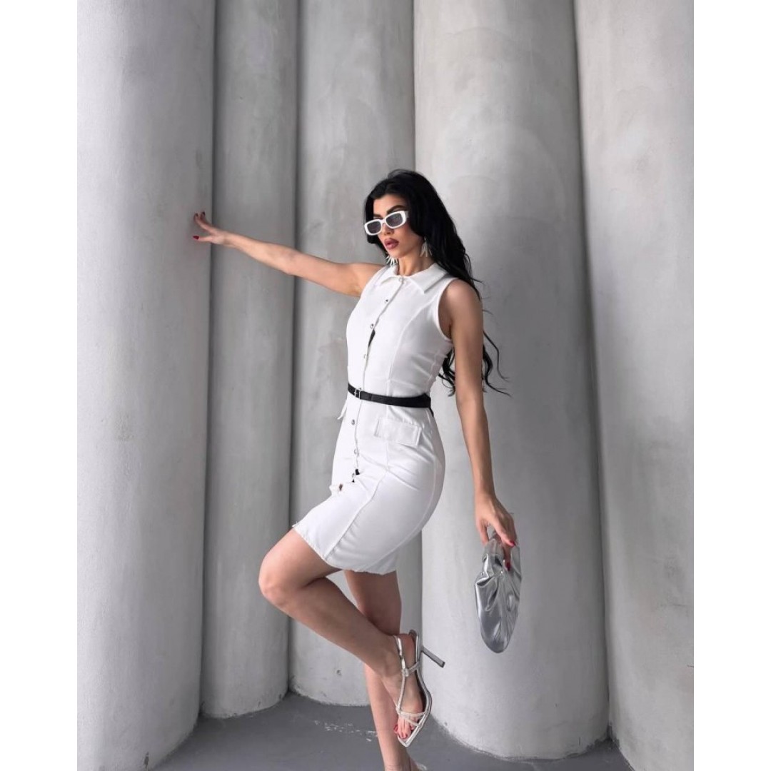GÖMLEK YAKA ELBİSE 160189 GÖMLEK YAKA ELBİSE 160189