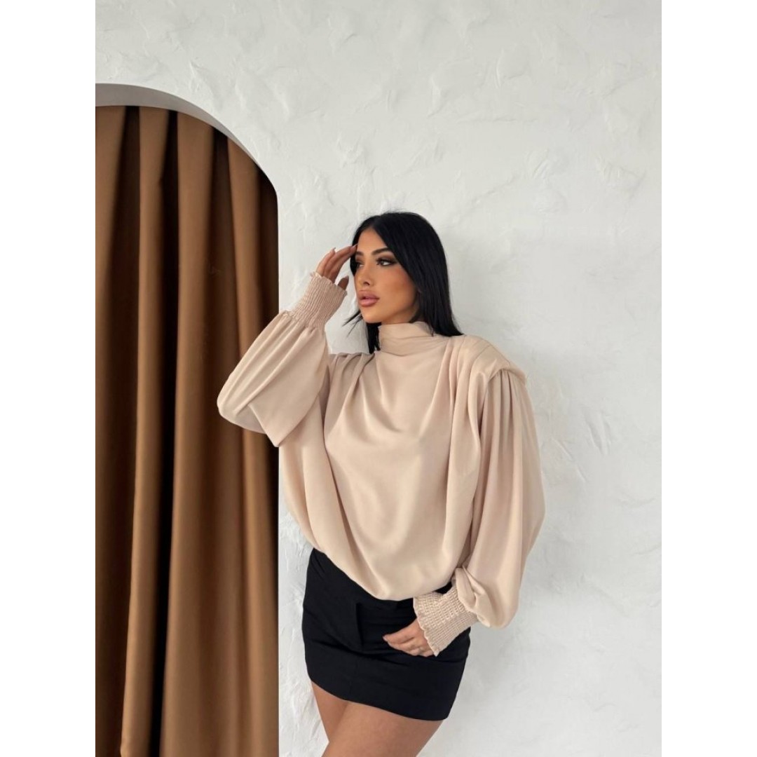 Vatkalı Dökümlü Bluz 160251 Vatkalı Dökümlü Bluz 160251
