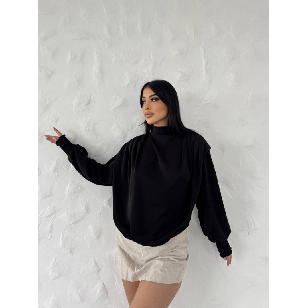 Vatkalı Dökümlü Bluz 160253 Vatkalı Dökümlü Bluz 160253