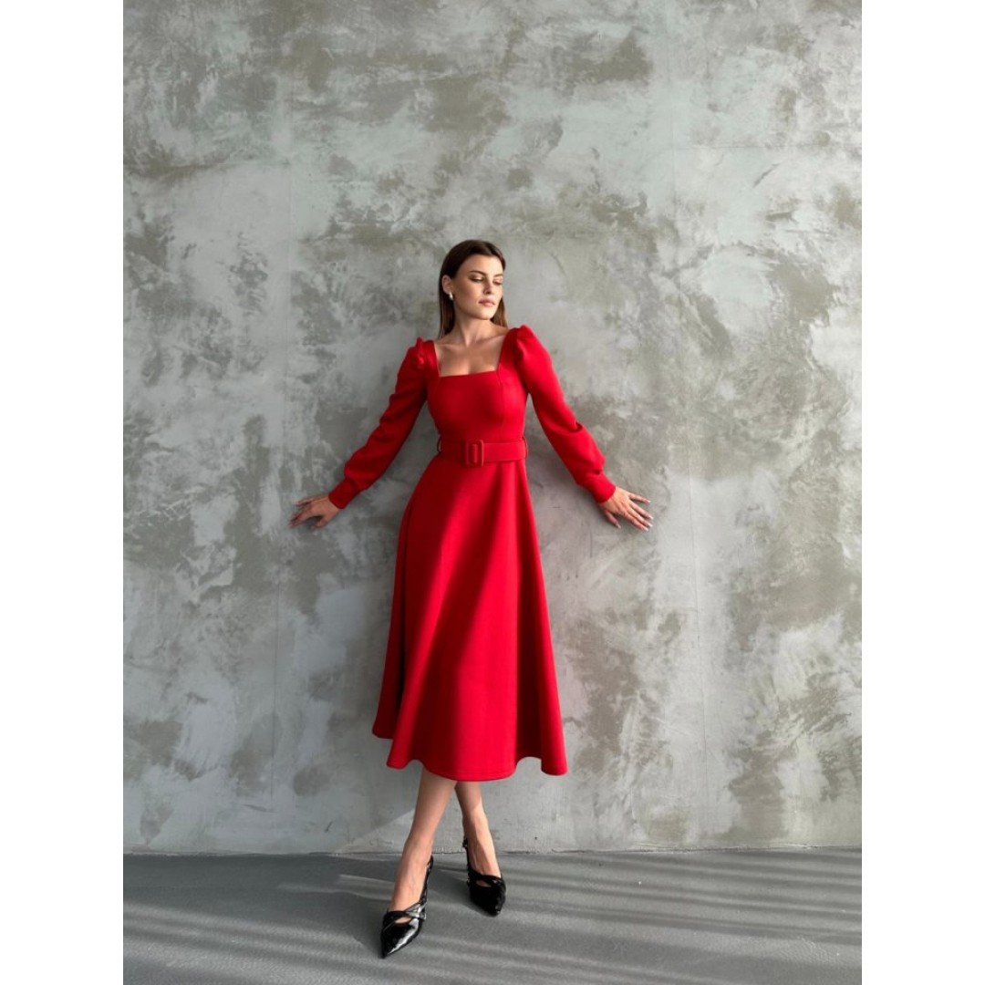 FERMUARLI ELBİSE - 160484 FERMUARLI ELBİSE - 160484