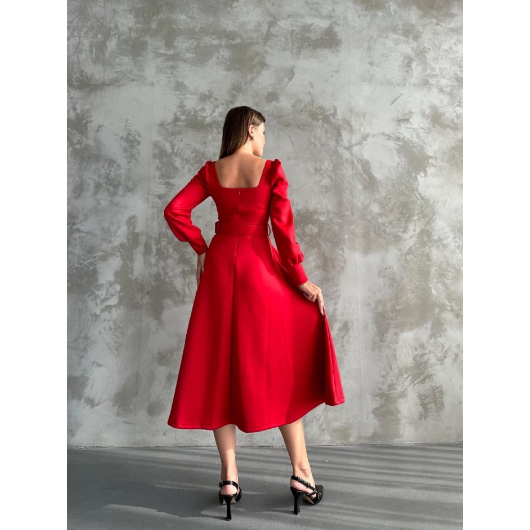 FERMUARLI ELBİSE - 160484 FERMUARLI ELBİSE - 160484