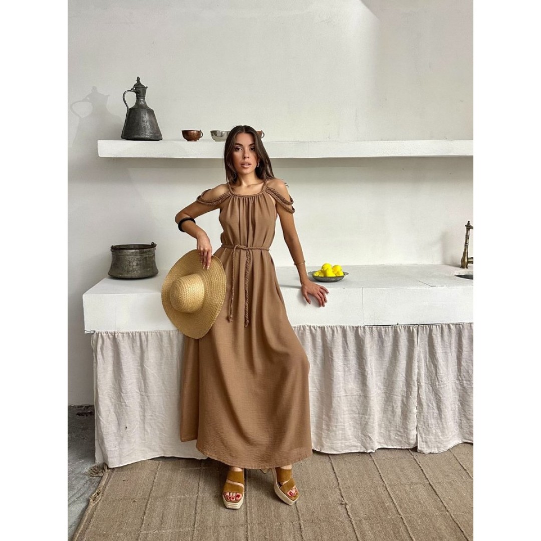 KETEN ELBİSE - 162117