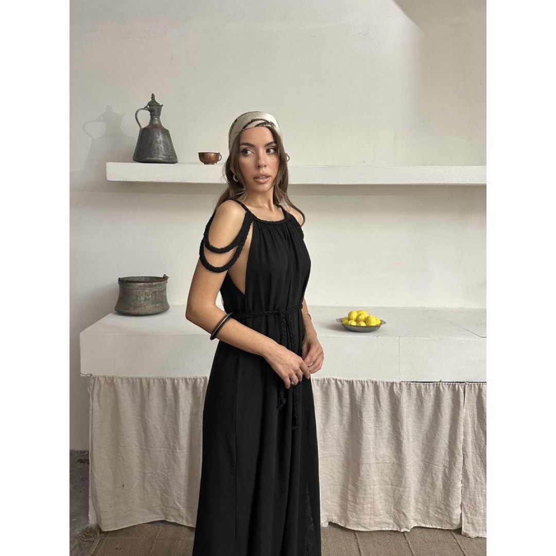 KETEN ELBİSE 162121 KETEN ELBİSE 162121