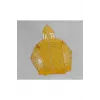 İki İplik Örümcek Baskılı Oversize Hırka - Sarı - 92611 İki İplik Örümcek Baskılı Oversize Hırka - Sarı - 92611