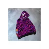 Erkek 2 İplik Bape Kapüşonu Fermuarlı Hırka - Mor - 92615 Erkek 2 İplik Bape Kapüşonu Fermuarlı Hırka - Mor - 92615