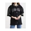 Complex Kolej Oversize T-shirt - Siyah - 92660 Complex Kolej Oversize T-shirt - Siyah - 92660