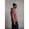 Erkek Maske Baskılı Kapüşonlu Sweat - Gül Kurusu - 92685 Erkek Maske Baskılı Kapüşonlu Sweat - Gül Kurusu - 92685