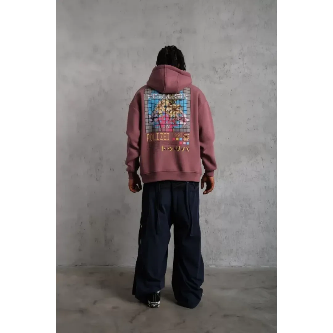 Erkek Patel Six Baskılı Kapüşonlu Sweat - Gül Kurusu - 92691 Erkek Patel Six Baskılı Kapüşonlu Sweat - Gül Kurusu - 92691