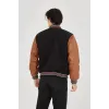 Erkek İçten Elyaf Ve Astarlı Kolları Suni Deri Ceket - Kahverengi - 92819 Erkek İçten Elyaf Ve Astarlı Kolları Suni Deri Ceket - Kahverengi - 92819