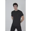 Erkek File Cepli Slim Fit T-shirt - Siyah - 92821 Erkek File Cepli Slim Fit T-shirt - Siyah - 92821