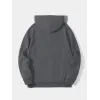 Erkek Düz Kapüşonlu Sweat - Füme - 93101 Erkek Düz Kapüşonlu Sweat - Füme - 93101