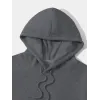 Erkek Düz Kapüşonlu Sweat - Füme - 93101 Erkek Düz Kapüşonlu Sweat - Füme - 93101