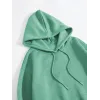 Erkek Düz Kapüşonlu Sweat - Mint Yeşili - 93103 Erkek Düz Kapüşonlu Sweat - Mint Yeşili - 93103