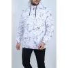 Erkek İçi Astarlı Yağmurluk - Beyaz - 93143