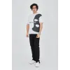 Erkek Baskılı T-Shirt - Beyaz - 93160 Erkek Baskılı T-Shirt - Beyaz - 93160