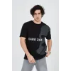 Erkek Baskılı T-Shirt - Siyah - 93161 Erkek Baskılı T-Shirt - Siyah - 93161
