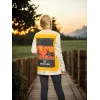 Unisex Bisiklet Yaka Uzun Kollu T-Shirt - Beyaz - 94818 Unisex Bisiklet Yaka Uzun Kollu T-Shirt - Beyaz - 94818