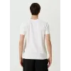 Unisex Basic Bisiklet Yaka Regular T-Shirt - Beyaz - 94825