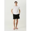 Unisex Basic Bisiklet Yaka Regular T-Shirt - Beyaz - 94825
