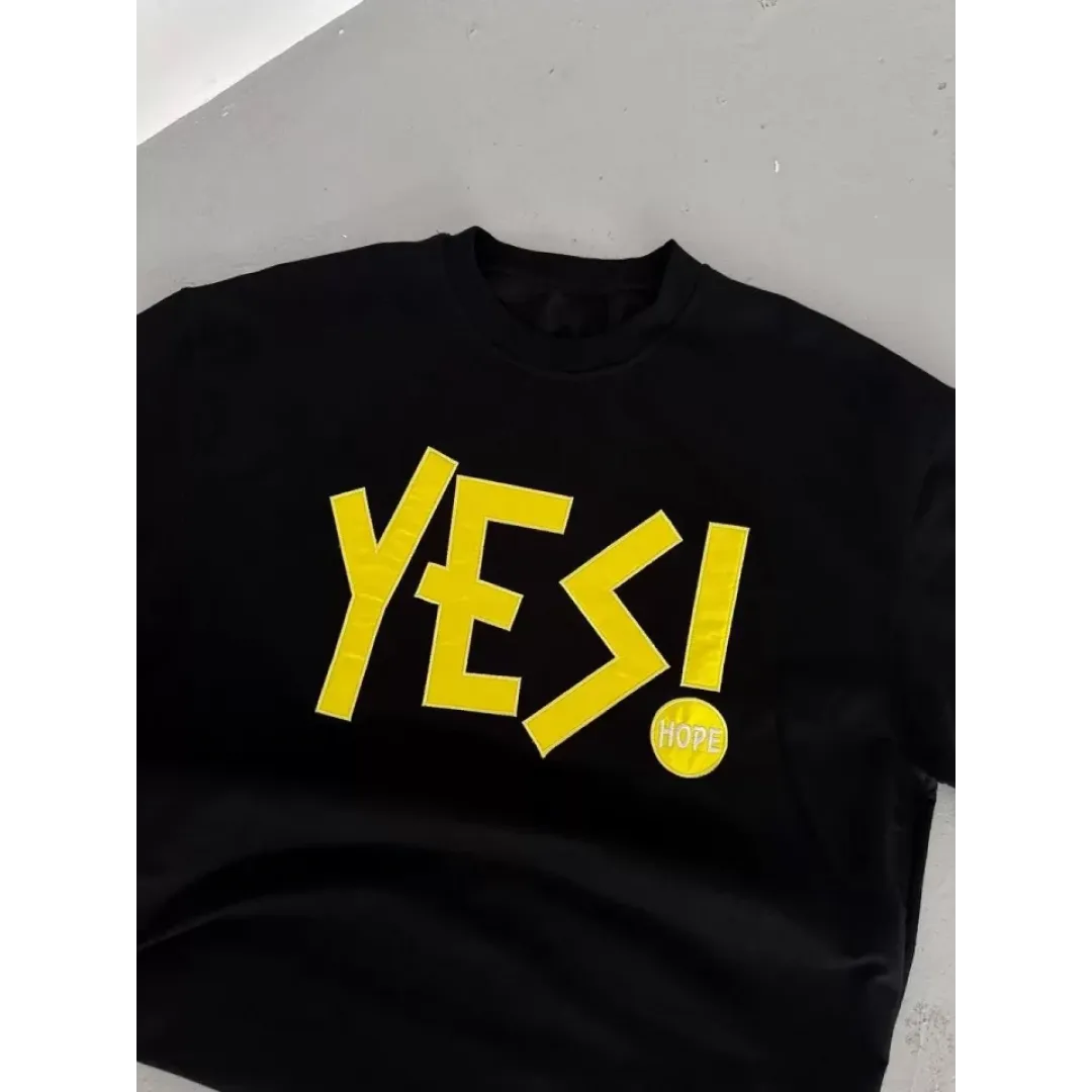 Unisex Nakış İşlemeli T-Shirt - Siyah - 95060 Unisex Nakış İşlemeli T-Shirt - Siyah - 95060